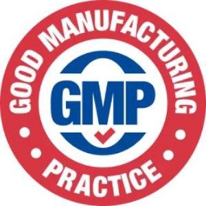 GMP certified production seal for Nervala nerve support supplement